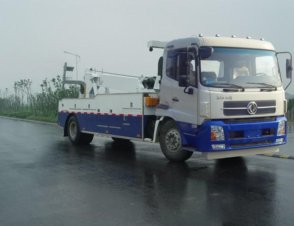 湖北程力挖機(jī)平板車 道路清障車