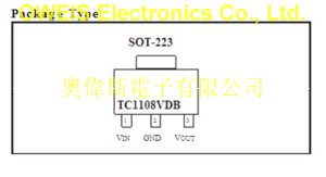 供應(yīng)原裝 TC1108 300mA的CMOS LDO穩(wěn)壓器