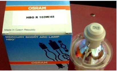 顯微鏡專用冷光源燈泡OSRAM HBO 103W/45C延安