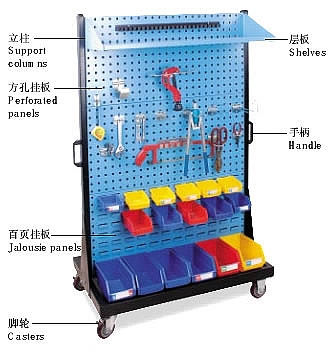 廠家批發(fā)零售物料架，安徽層板式物料架，合肥帶腳輪物料架