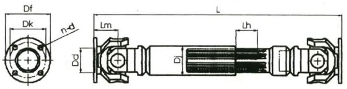 小規(guī)格萬(wàn)向聯(lián)軸器