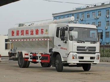 東風(fēng)天錦電動絞龍散裝飼料車