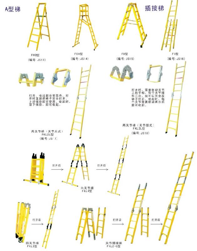 多功能人字梯生產(chǎn)廠家A5絕緣關節(jié)梯廠家【絕緣梯廠家】