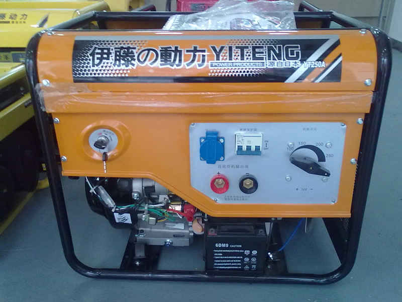 上海焊機(jī) 汽油發(fā)電焊機(jī) 發(fā)電電焊兩用機(jī) 250A焊機(jī)組