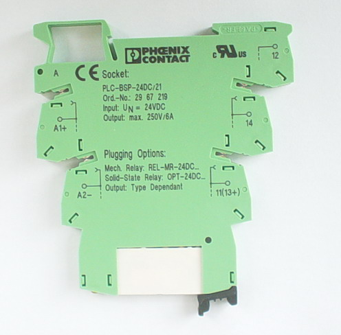 菲尼克斯繼電器PLC-BSP- 24DC/21