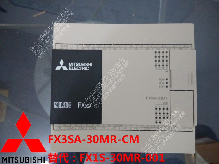 原裝三菱可編程控制器 PLC FX3SA-30MR-CM