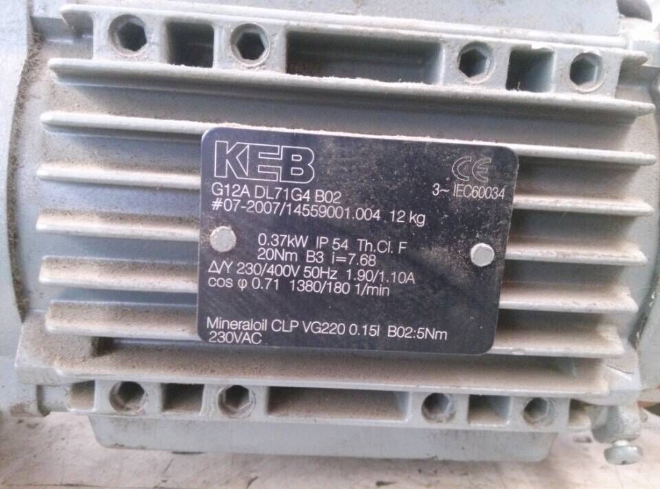 KEB G12A DL71G4 B02電機(jī)