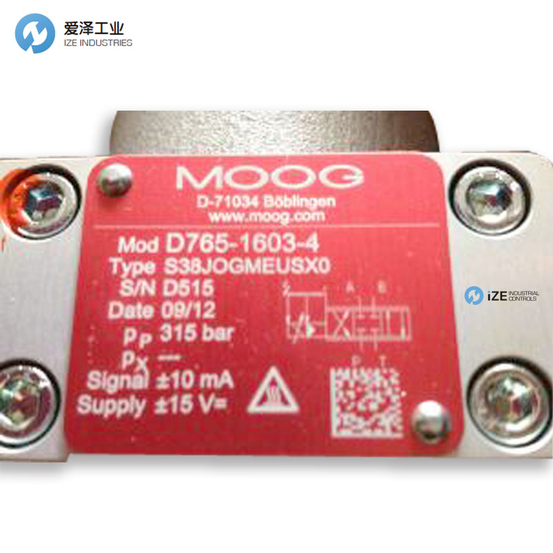 美國(guó)MOOG閥D765系列伺服閥