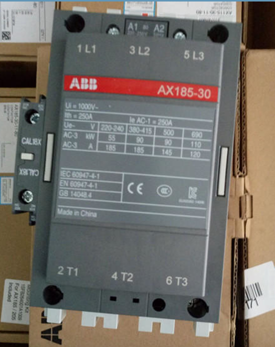 原裝ABB接觸器AX185-30-11 ABB交流接觸器 ABB一級代理