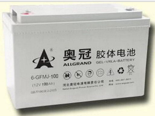 奧冠膠體蓄電池6GFMJ-10012v100ah應(yīng)用領(lǐng)域廣型號全