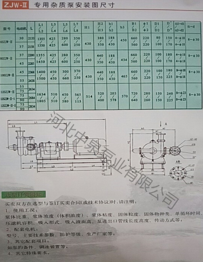 惠民廂式壓濾機(jī)入料泵/50ZJW76-37壓濾機(jī)入料泵/副葉輪蓋板