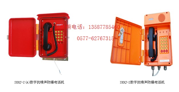 SKHJ-2(A)數(shù)字抗噪聲防爆電話機(jī)SKHJ-1數(shù)字抗噪聲防爆電話機(jī)