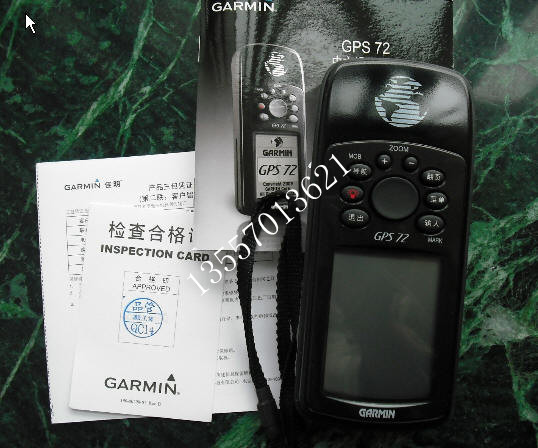 佳明Garmin GPS72 手持GPS 面積測量儀柳州來賓河池測畝儀