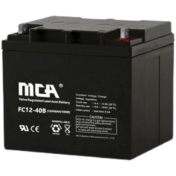 銳牌MCA蓄電池FC12-40 12V40AH/10HR 直流屏EPS應急 UPS電源電池