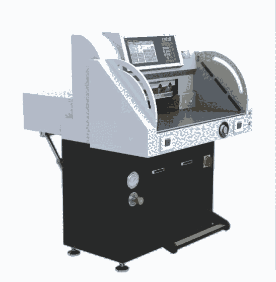 供應(yīng)上海香寶XB-AT552-09EP雙液壓重型切紙機(jī) 帶吹氣珠平臺(tái)