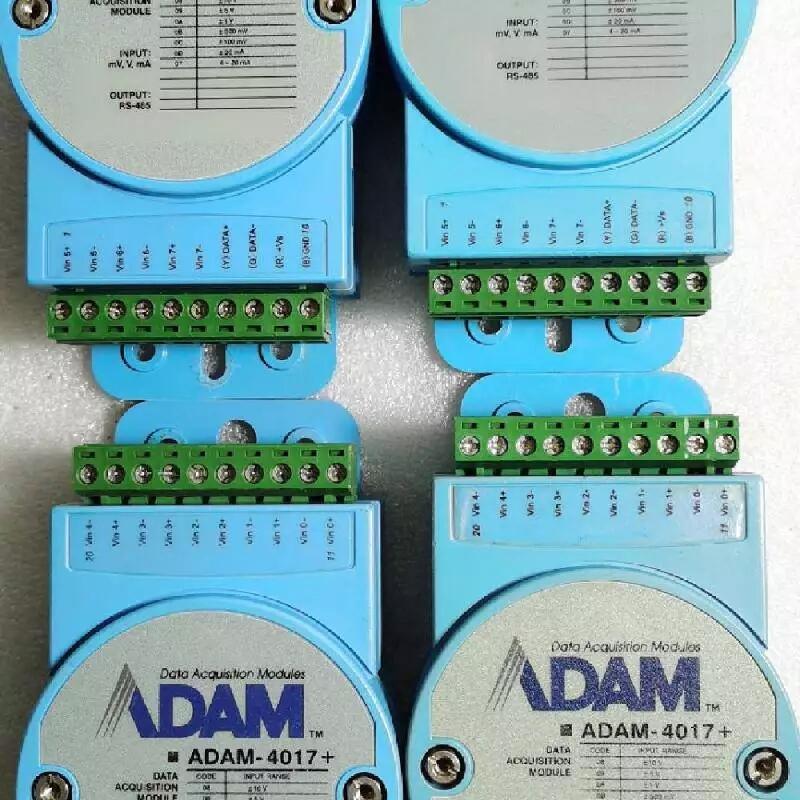 Advantech ADAM-4017+ 8路模擬量輸入模塊 8通道AI采集模塊