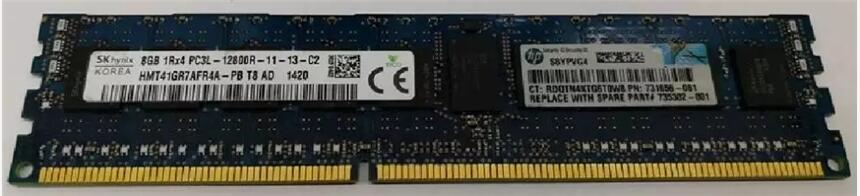 731765-B21 731656-081 735302-001 8G DDR3服務器內存