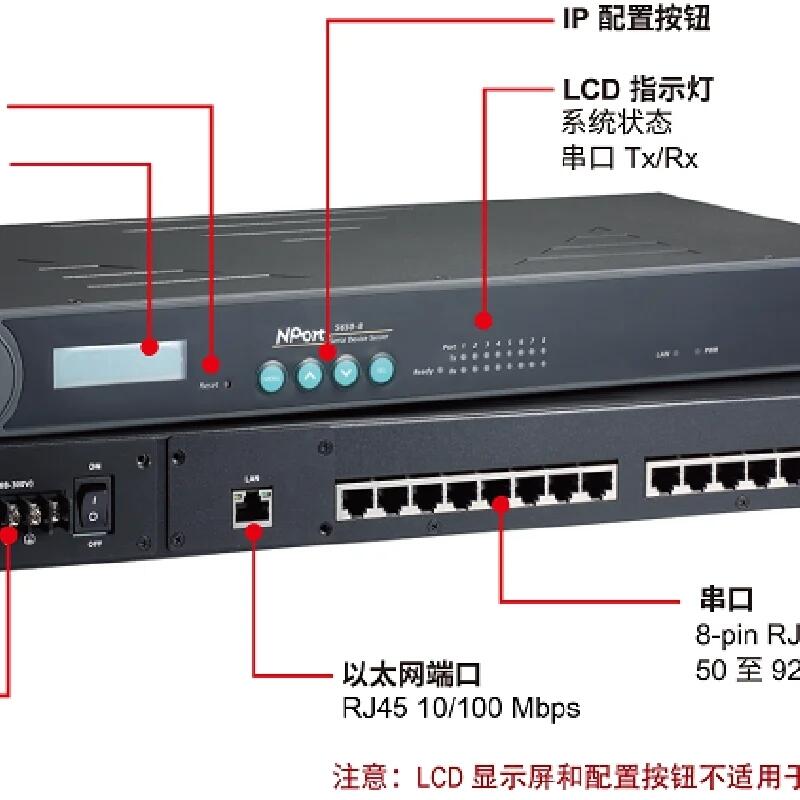 NPort5610-8-48V NPort5610-16-48V 串口設(shè)備聯(lián)網(wǎng)服務器