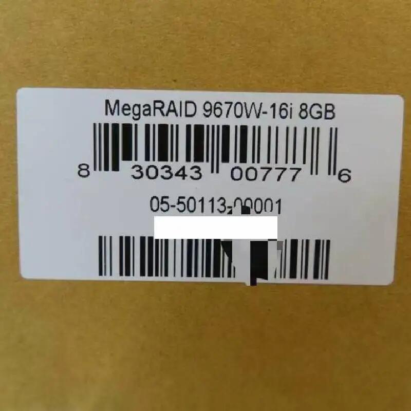 Broadcom MegaRAID 9670W-16i 8GB SAS拓展磁盤陣列卡