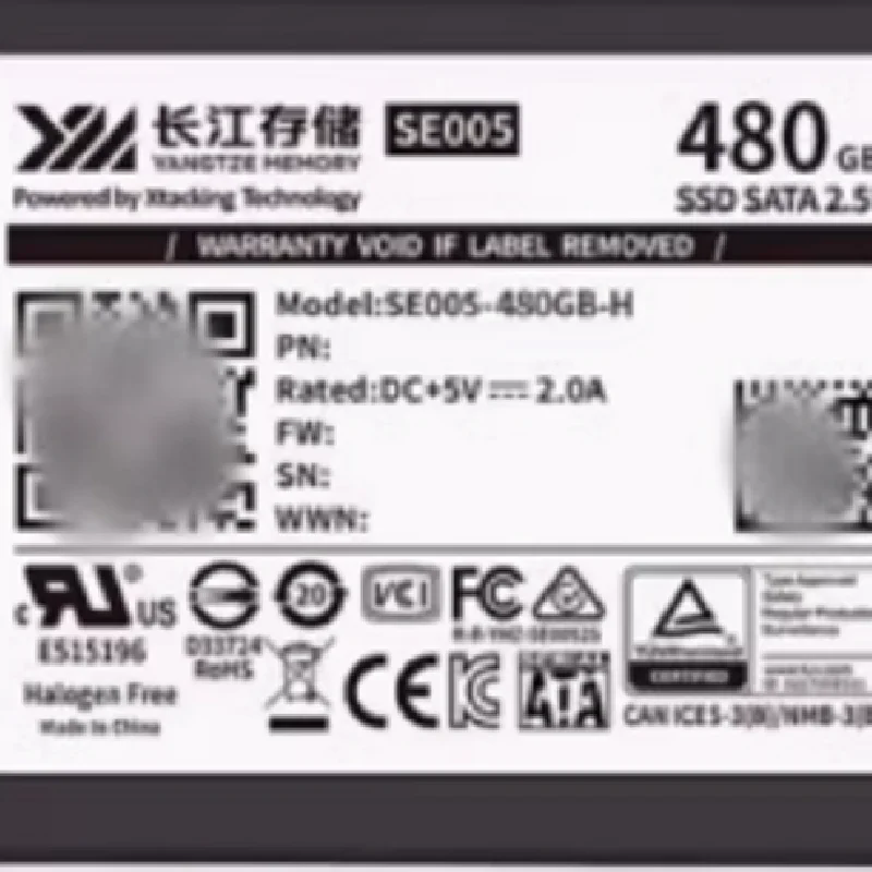 SE005-480GB-H SE005 480GB SSD SATA III 固態(tài)硬盤