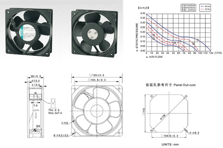 SF1238MA1 SF1238MA2 SF1238MA3 SF1238LA1風(fēng)扇