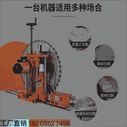 裝修墻壁切割機 河南安陽 小型電動型墻面切墻機 普洱鎮(zhèn)沅