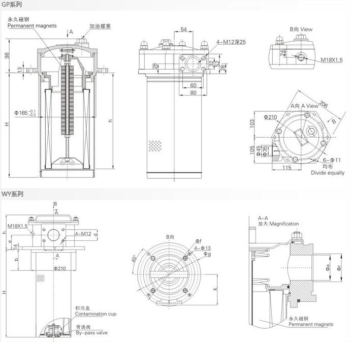 西安XU-A160*30P,XU-A160*50P,回油過(guò)濾器廠家直銷