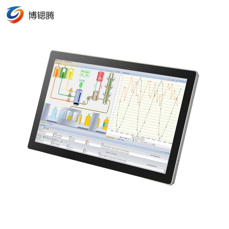 21.5寸工業(yè)平板電腦 嵌入式工控一體機 耐高低溫工業(yè)平板 觸控工控平板