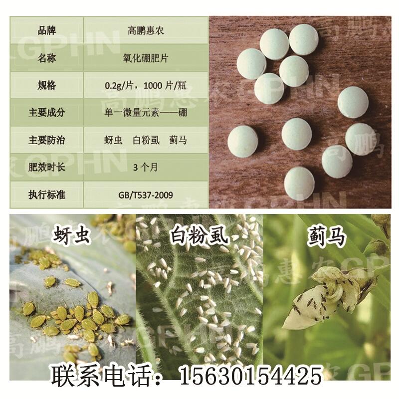 1000片/瓶防治蔬菜蚜蟲移栽片廠家