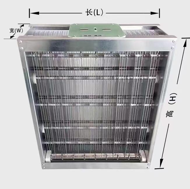 YH上抽風管式等離子空氣消毒凈化機 側(cè)抽風機盤管回風口凈化裝置