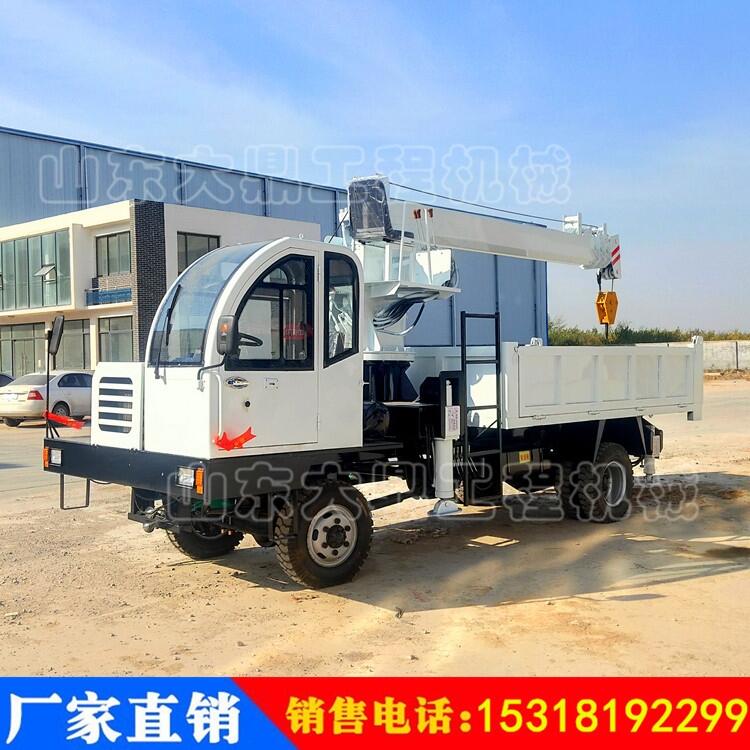 現(xiàn)貨輪式四不像隨車吊機(jī) 360度旋轉(zhuǎn)起重運(yùn)輸車 8噸自卸隨車吊