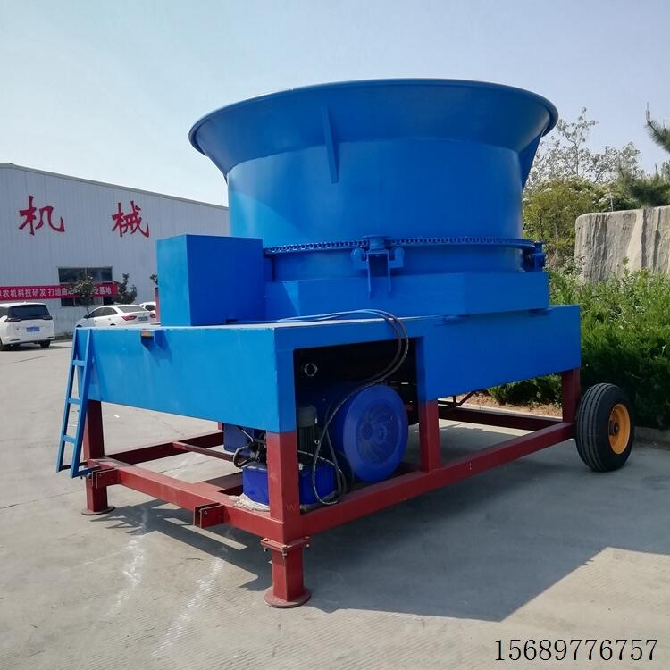 新型圓盤式秸稈粉碎機(jī) 90型轉(zhuǎn)筒粉草機(jī)