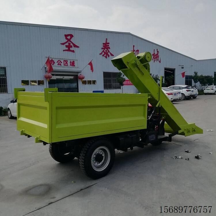 牛場柴油清糞車 牛舍自動(dòng)清糞車大型養(yǎng)殖場清糞車 圣泰