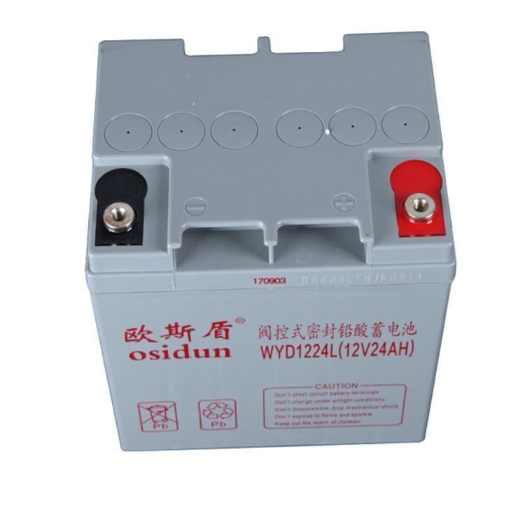 歐斯盾6-GFM-24 12V24AH鉛酸ups不間斷電源蓄電池