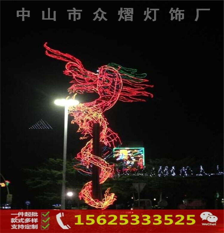 中國傳統(tǒng)市政亮化立體節(jié)日藝術造型燈天王寶塔建筑文化主題燈飾