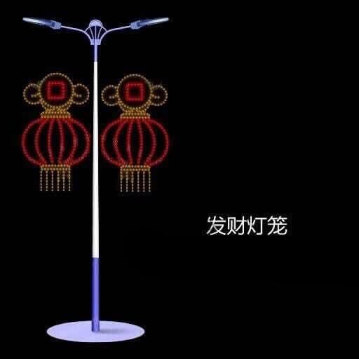 濟(jì)南led中國夢景觀燈道路城市燈桿裝飾公園裝飾燈戶外