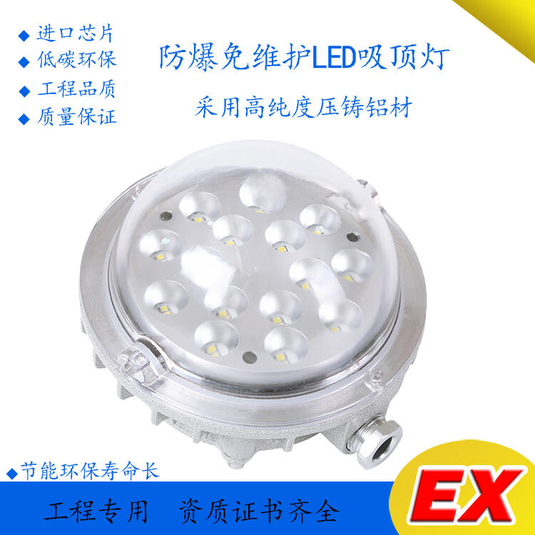 防爆免維護(hù)led燈隔爆型圓形節(jié)能泛光燈照明燈