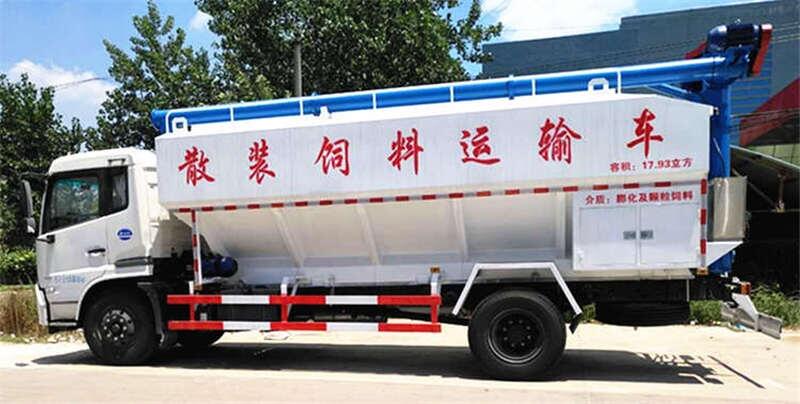 2020年?yáng)|風(fēng)天錦飼料車廠家_12噸散裝飼料料罐車