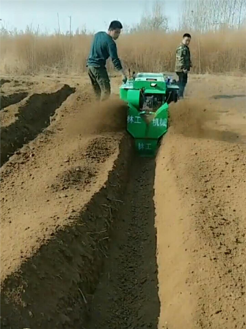 開溝培土管理機(jī) 履帶式除草機(jī)旋耕機(jī)