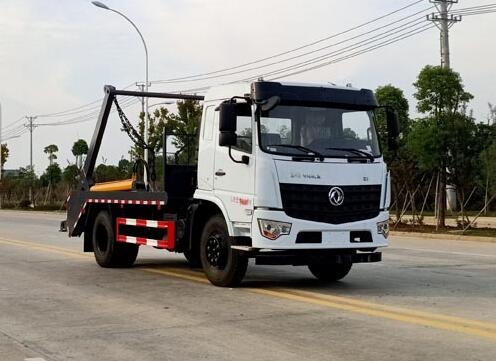 國六 10-12方 東風新疆擺臂式垃圾車