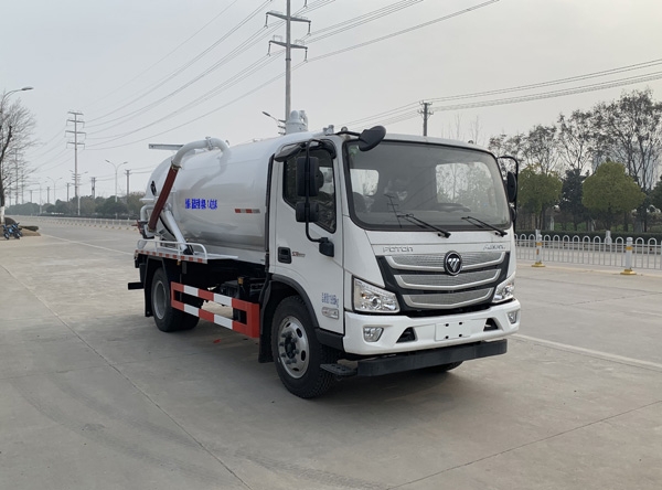 國六福田歐馬可6噸吸污車,8方吸污車高壓清洗吸污車|真空吸污車|清洗吸污車|清淤車