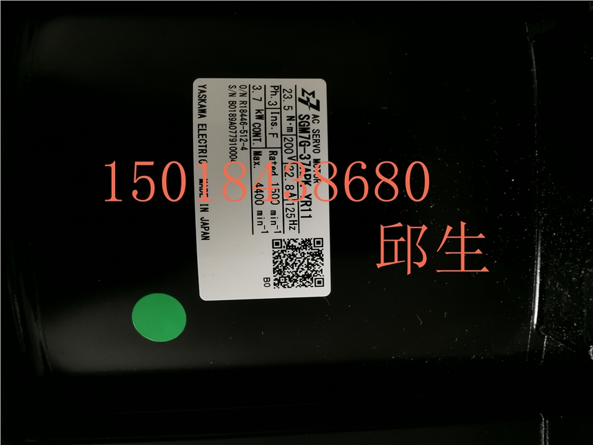 全新安川機器人電機SGM7G-37APK-YR11,現(xiàn)貨帶質(zhì)保，詢價為準