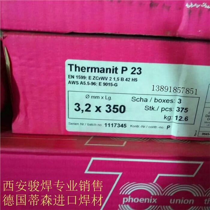 德國蒂森Thermanit P23焊條E9018-G焊條 焊接T23、P23焊條