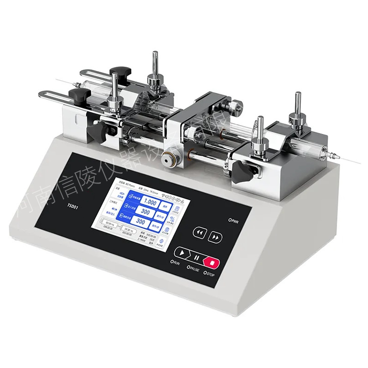 TSD01-01實驗加液機智能程序雙向推拉注射泵