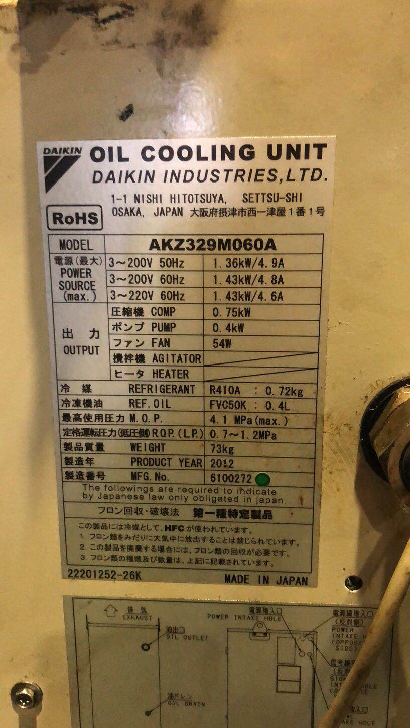 淮安大金DAIKIN變頻油冷機L0是變頻板還是壓縮機故障