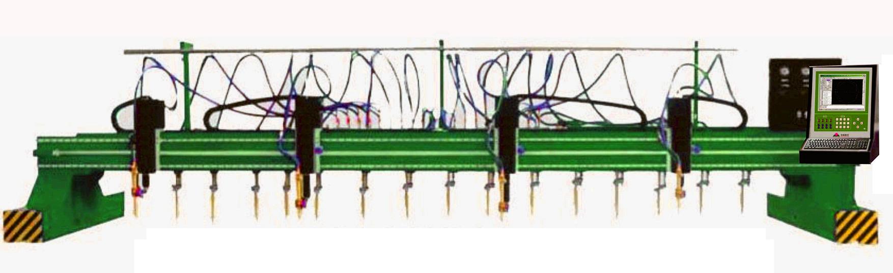 XF-9多頭直條數(shù)控火焰等離子兩用切割機(jī)
