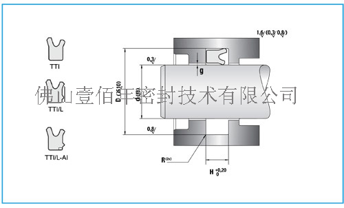 意大利液路堅TTI密封件（規(guī)格1）