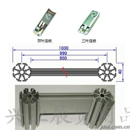 八棱柱鎖，扁鋁鎖，聯(lián)板連接件，梅花扳手，扁鋁鎖