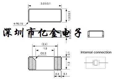 西鐵城晶振、貼片晶振、CM315石英晶振