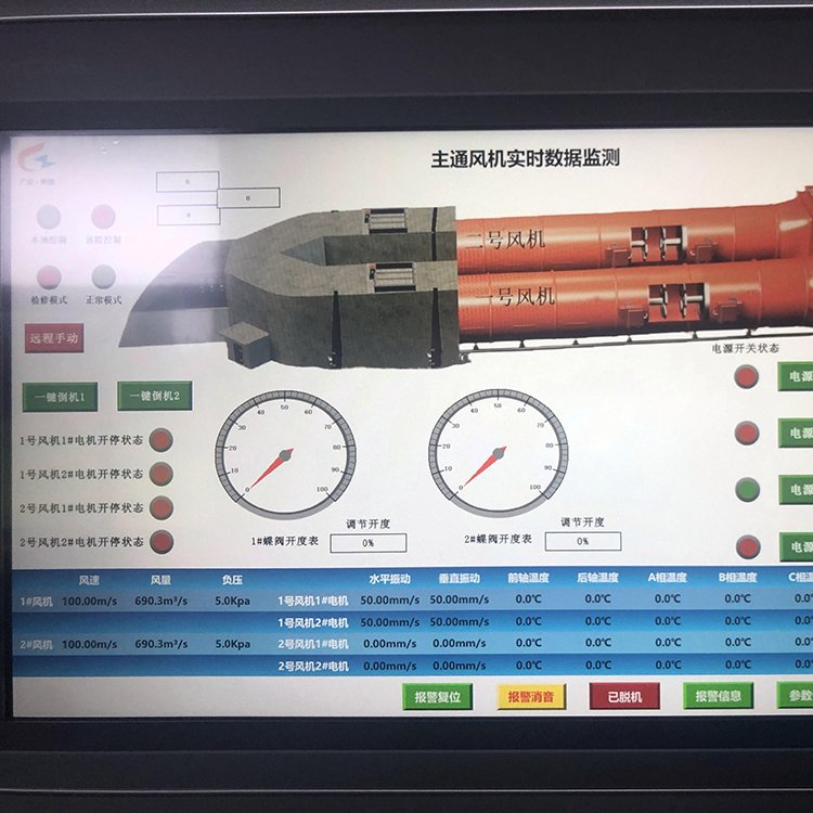 ZFG-PC主扇風機無人值守系統(tǒng)通風機智能化設備廣眾牌礦用